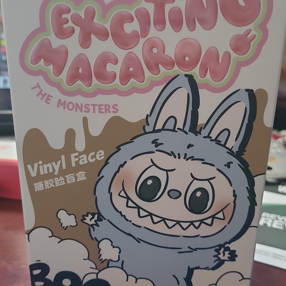 Exciting Macaron Vinyl Face Toy